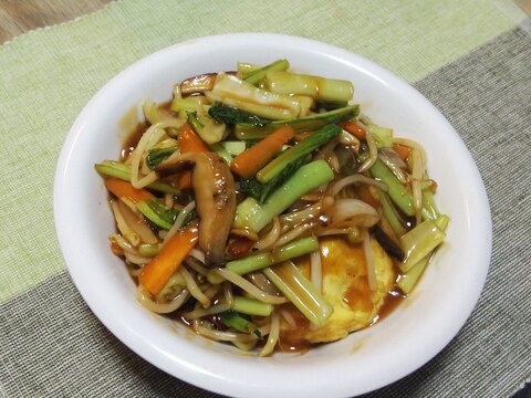 天津飯風野菜あんかけ丼☆